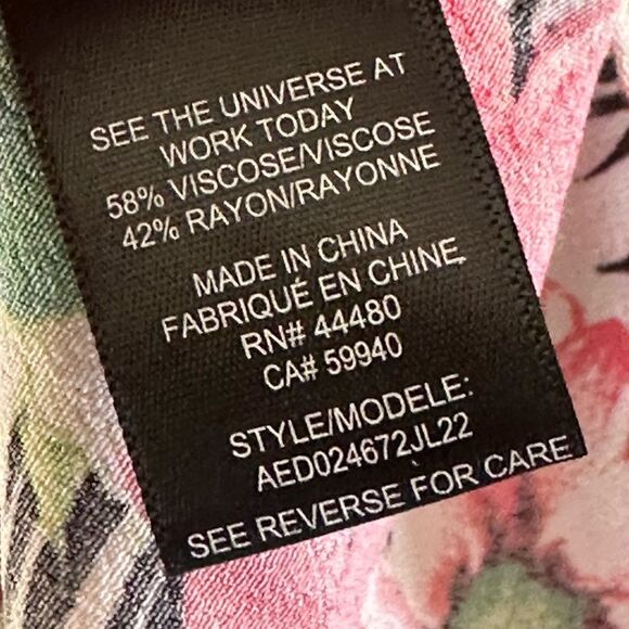 AFRM Caprice Mini Dress in Summer Daisy Bouquet Sz XS - Picture 9 of 9